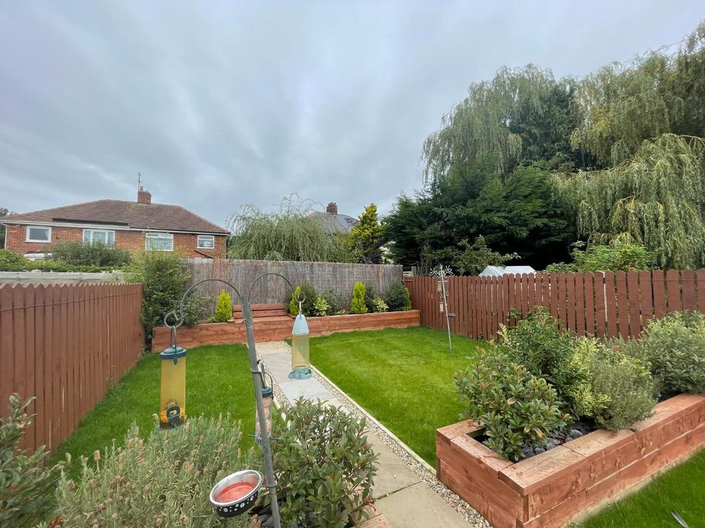 Rear garden