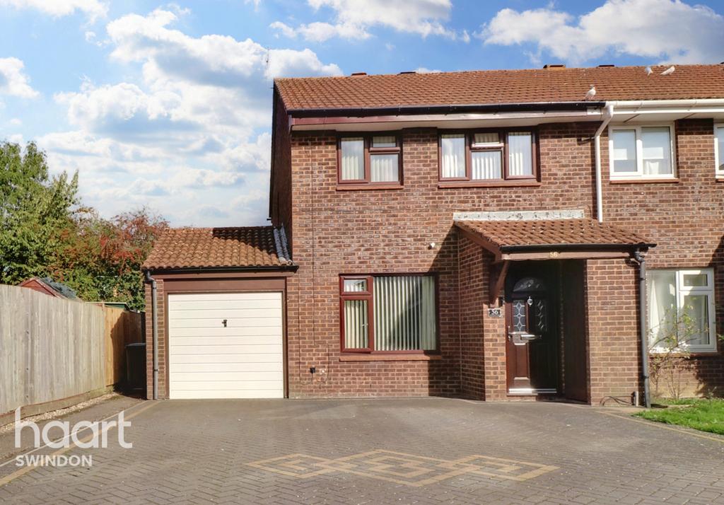 Chandos Close, Swindon 3 bed end of terrace house for sale £290,000