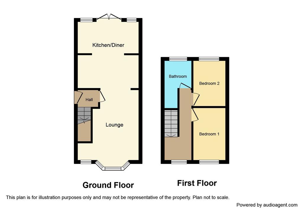 Harton House Road, Harton, South Shields, Tyne and Wear, NE34 6EA 2 bed