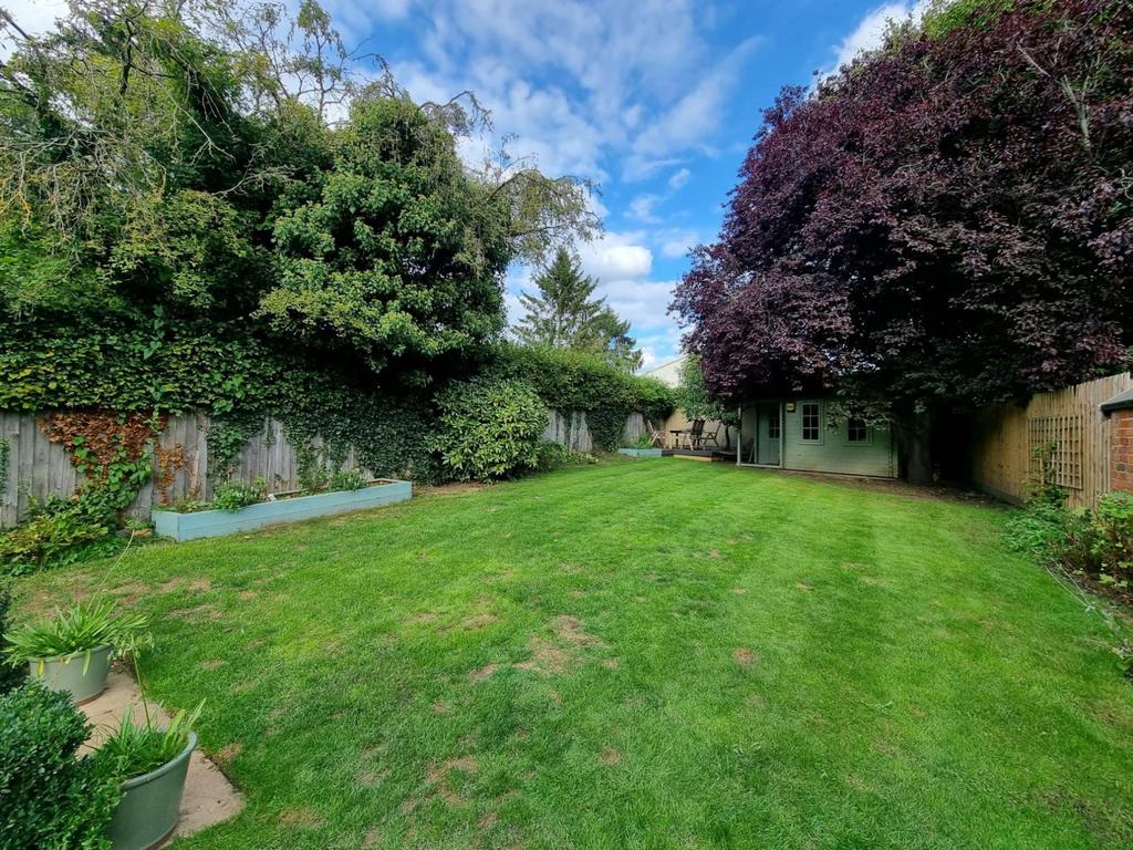 Rear garden