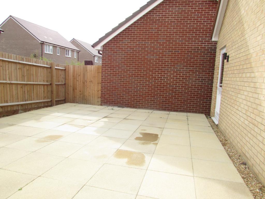 Rear garden