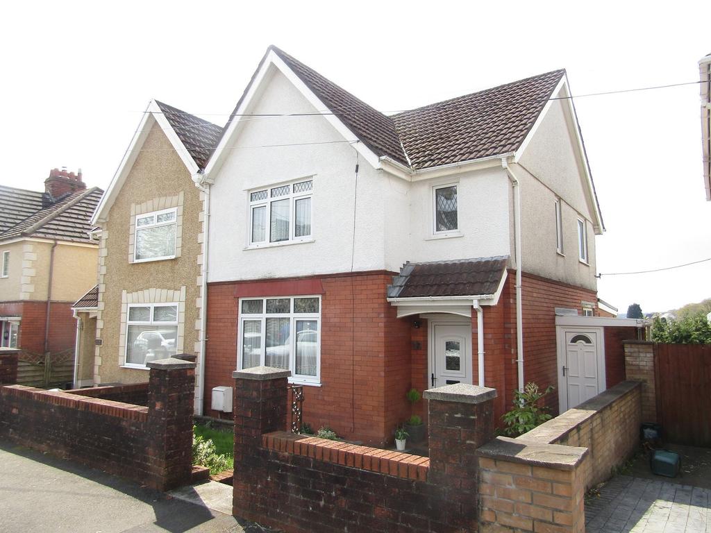 Grove Road, Clydach, Swansea, City... 3 bed semidetached house £189,995