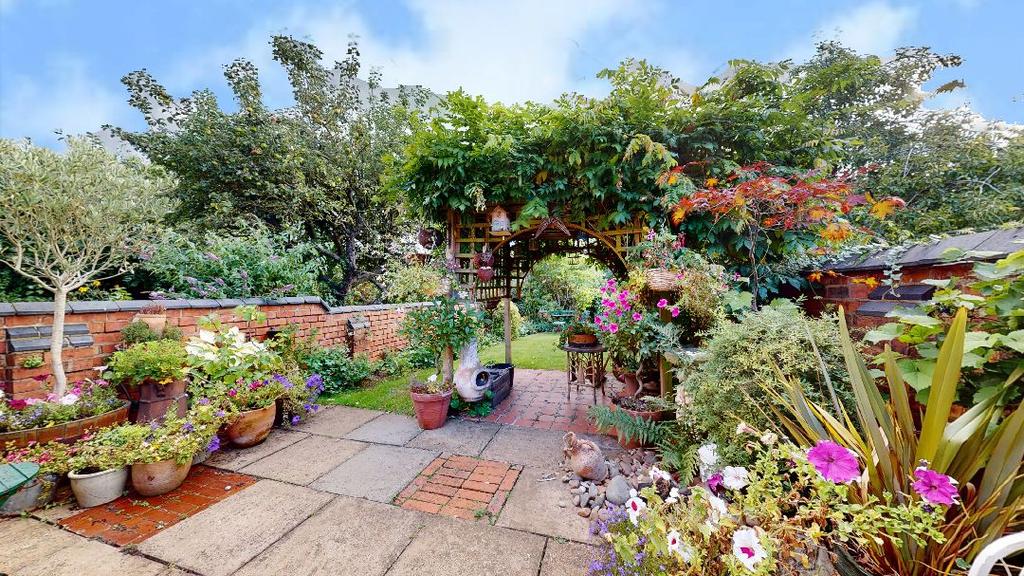 Rear garden