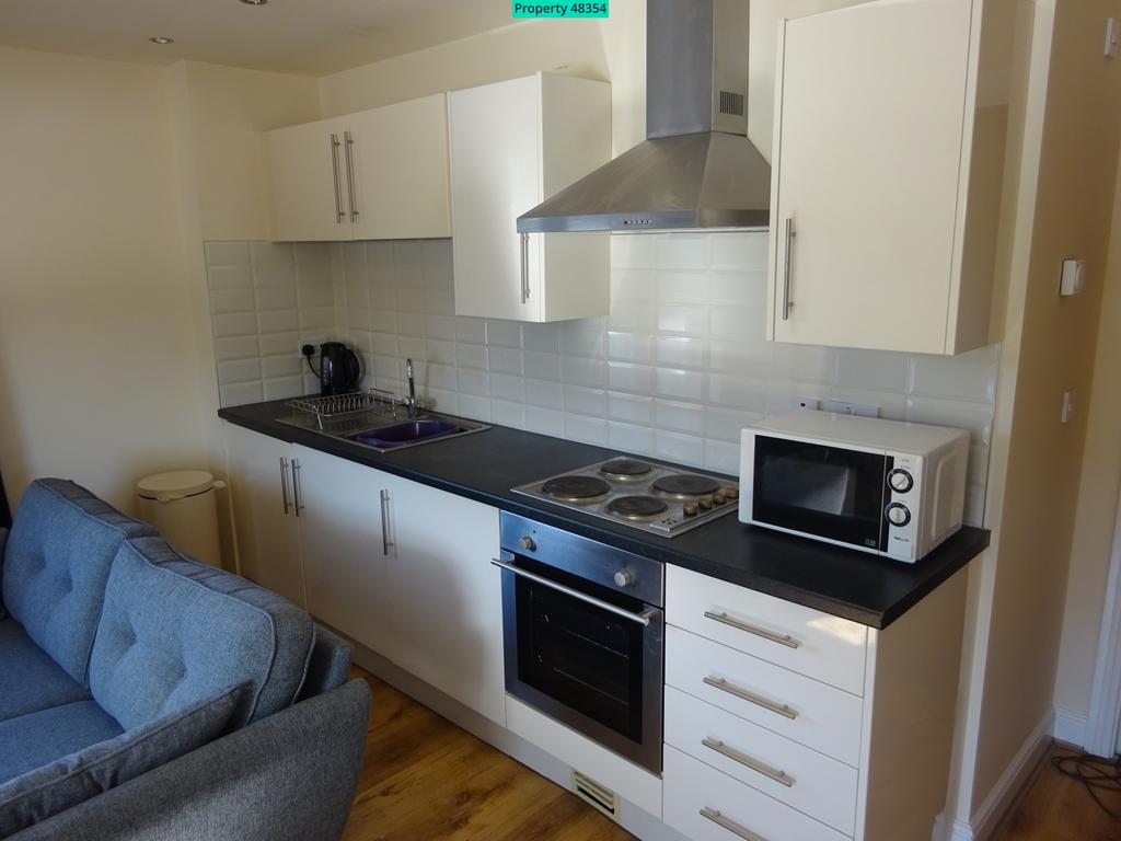 Kitchen with white goods