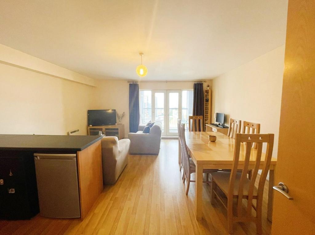 Kitchen and Living Room