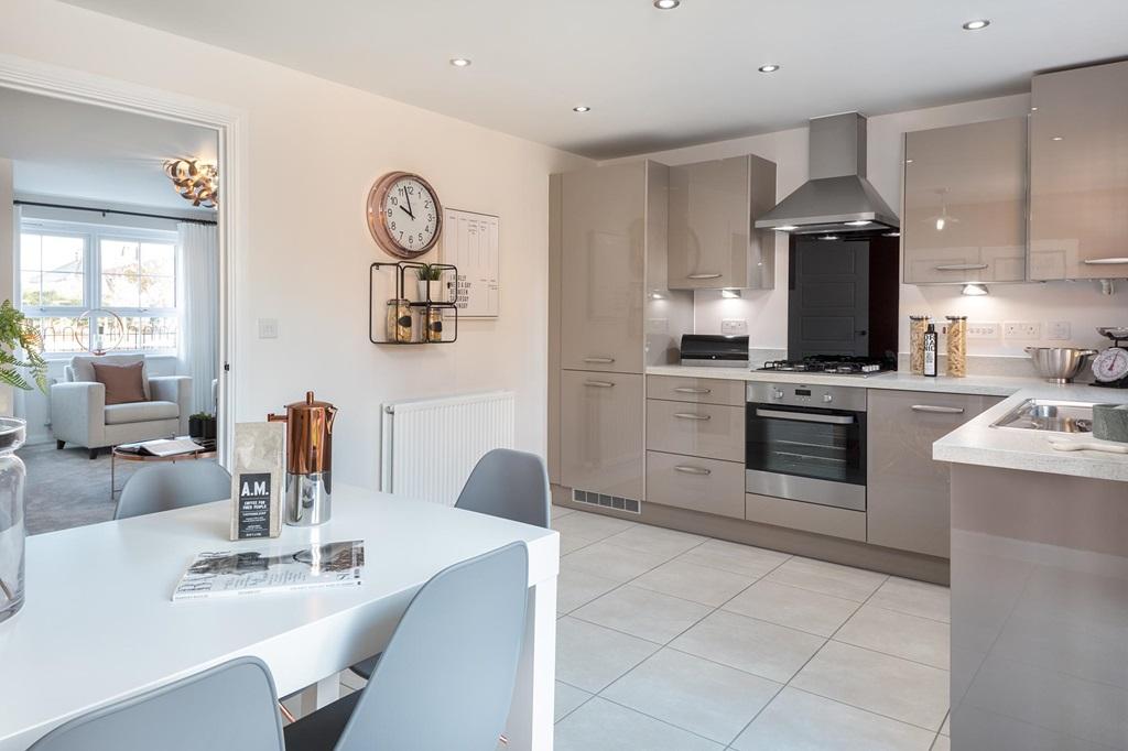 Kitchen diner in the Maidstone three bedroom home