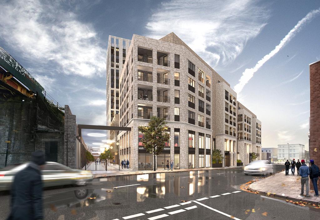 Higgs Yard Shared Ownership at Herne Hill Road, Lambeth SE24 1 bed