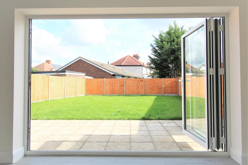View From Bi-Folding Doors