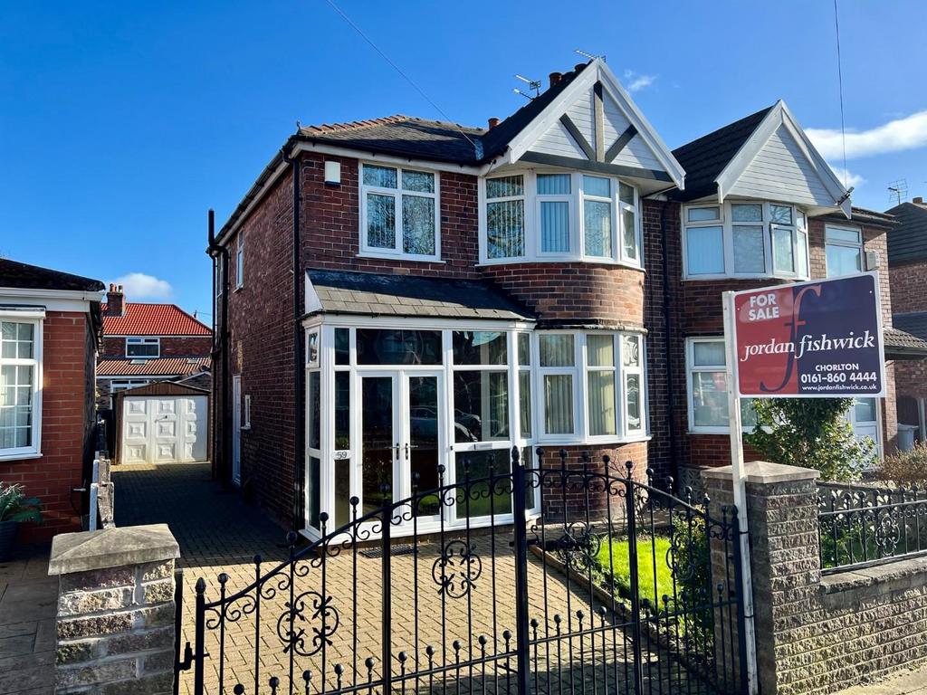 Warwick Road South, Firswood 3 bed semidetached house £425,000