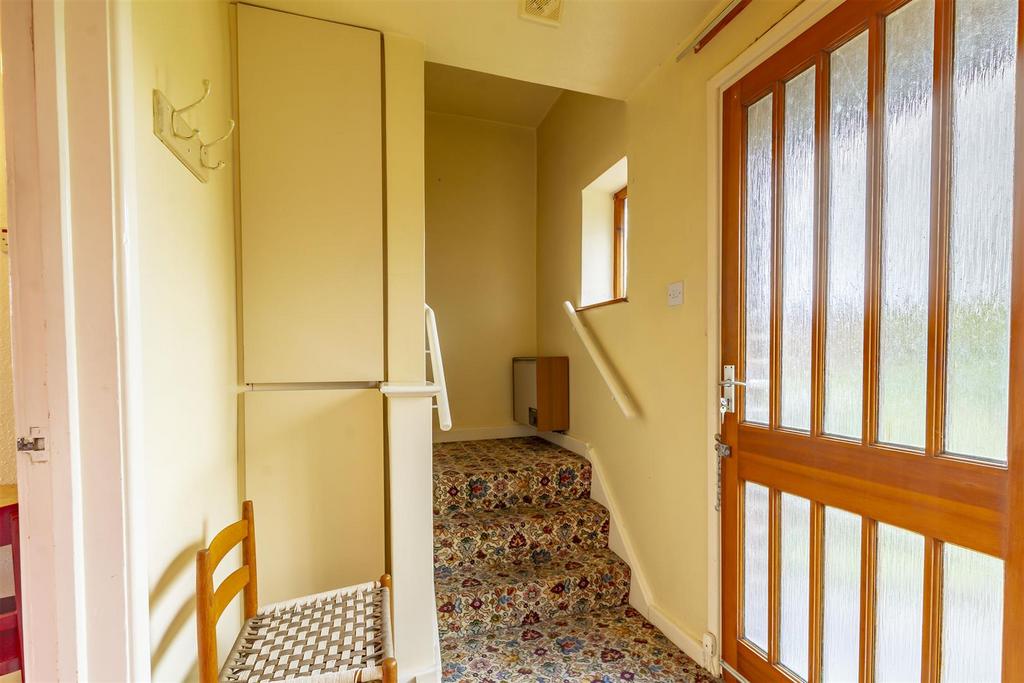 Rear hallway