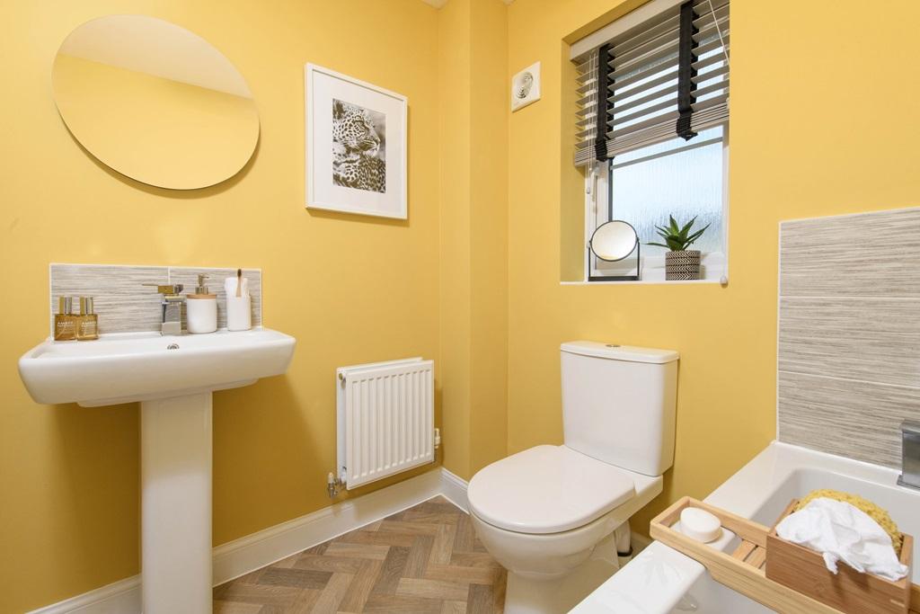 Family bathroom in Maidstone style home