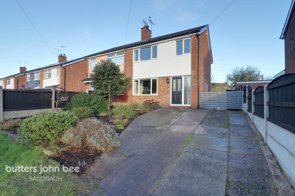 Marriott Road, Sandbach 2 bed semidetached house for sale £210,000