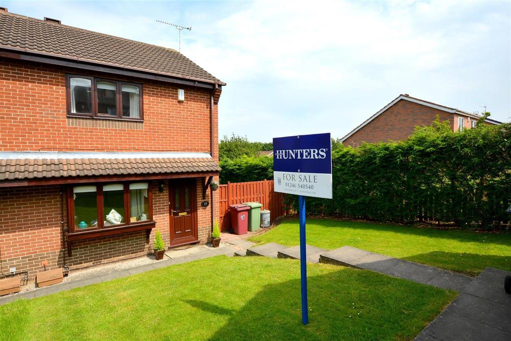 Ivy Spring Close, Wingerworth, Chesterfield, S42 6RR 2 bed semi