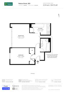 Flat 17, Laird House Redcar Street, London, SE5 0LS