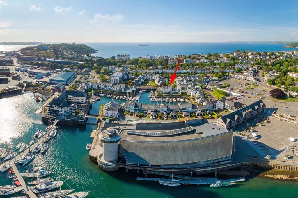 Port Pendennis, Falmouth 4 bed terraced house for sale £850,000