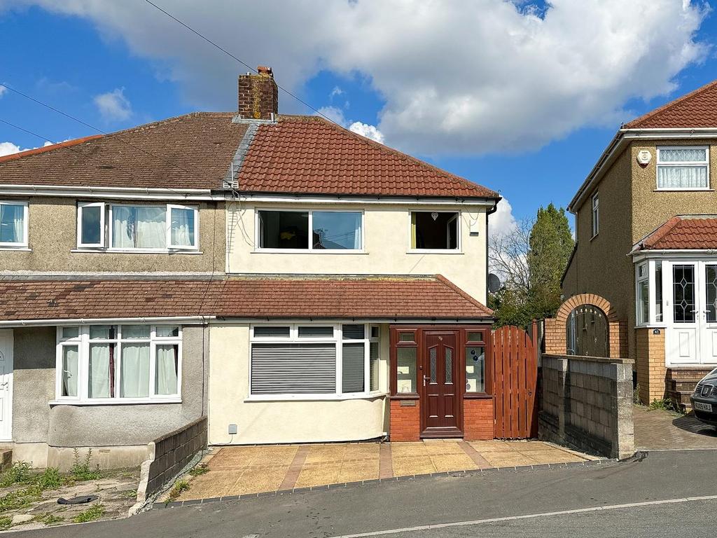 Novers Park Drive, Knowle, Bristol, BS41RH 3 bed semidetached house