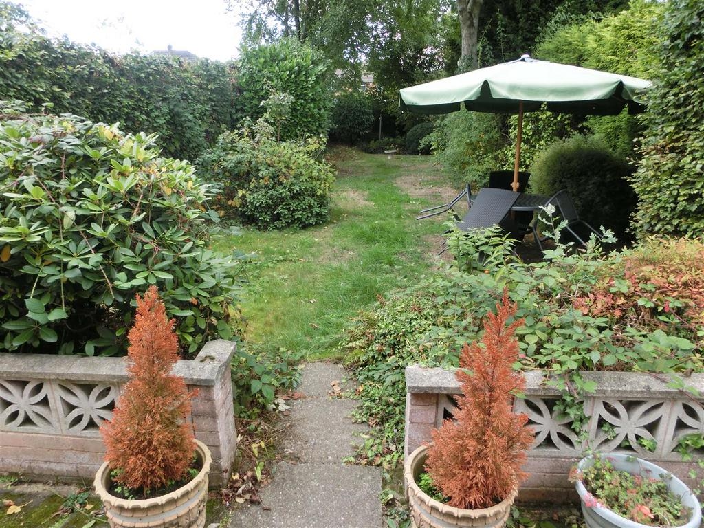 Rear garden