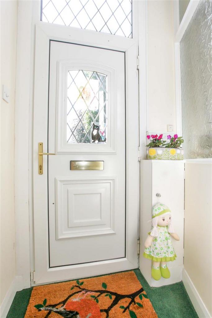 Enclosed storm porch