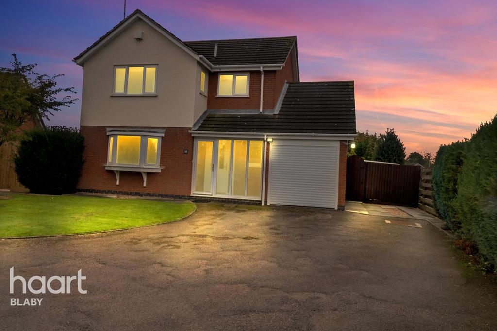 Station Road, Broughton Astley 3 bed detached house