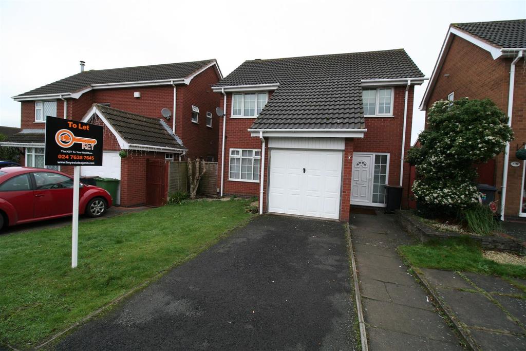 Moorcroft Close, Nuneaton 3 bed detached house £1,095 pcm (£253 pw)