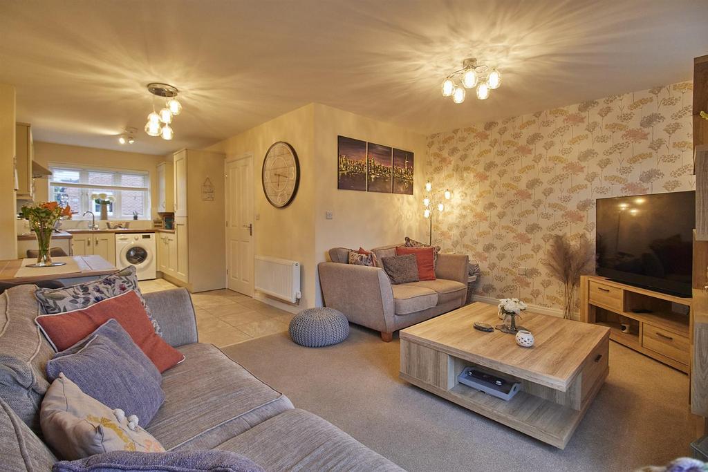 &#39;l&#39; shaped open plan living dining kitchen room