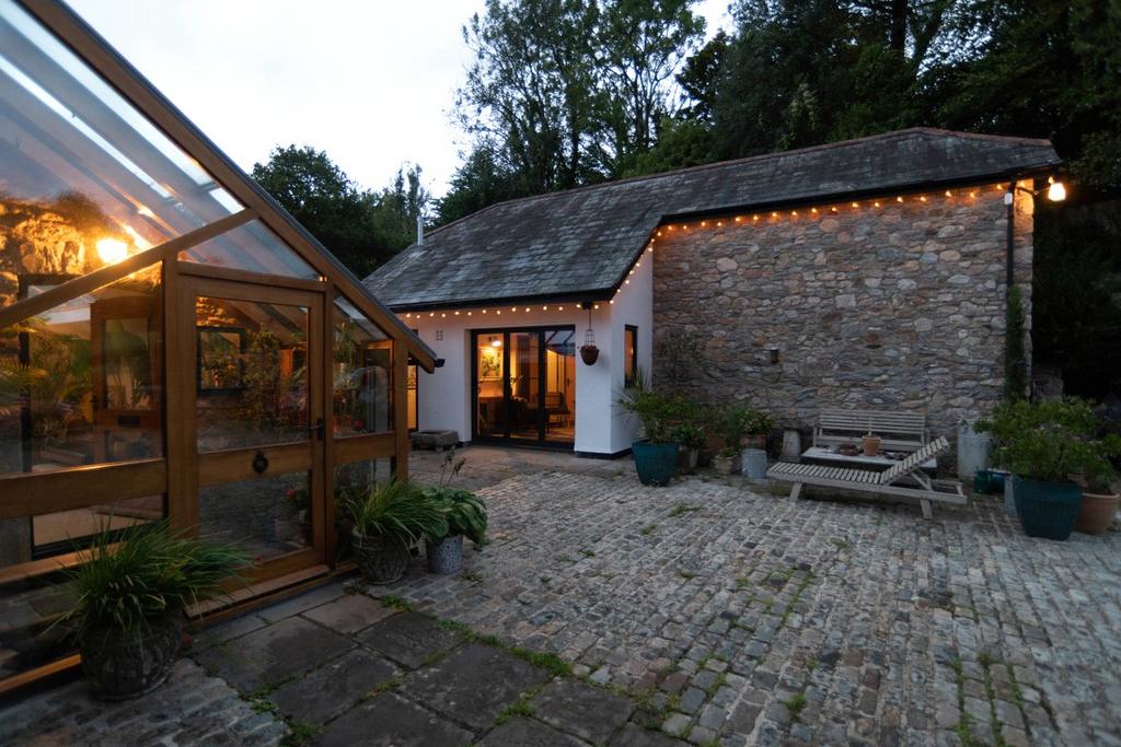 Courtyard At Dusk