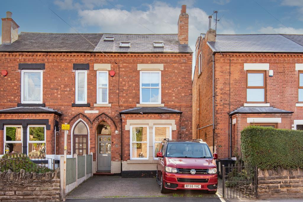 Burton Road, Carlton, Nottingham 3 bed semidetached house for sale £