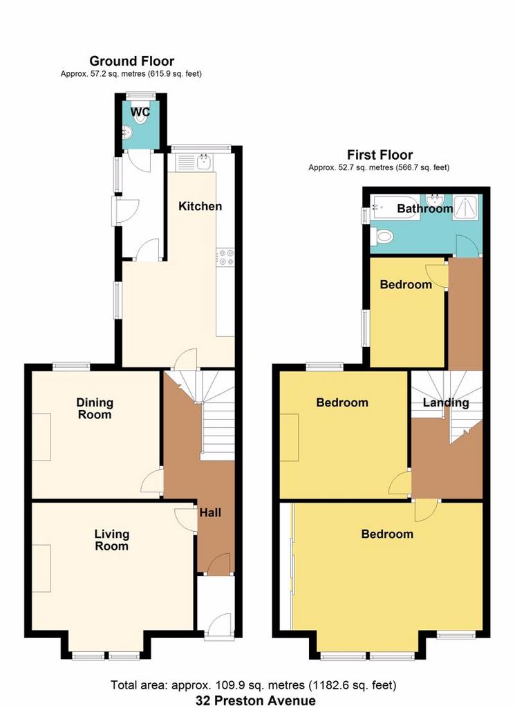Preston Avenue, Newport, REF00020176 3 bed terraced house for sale £
