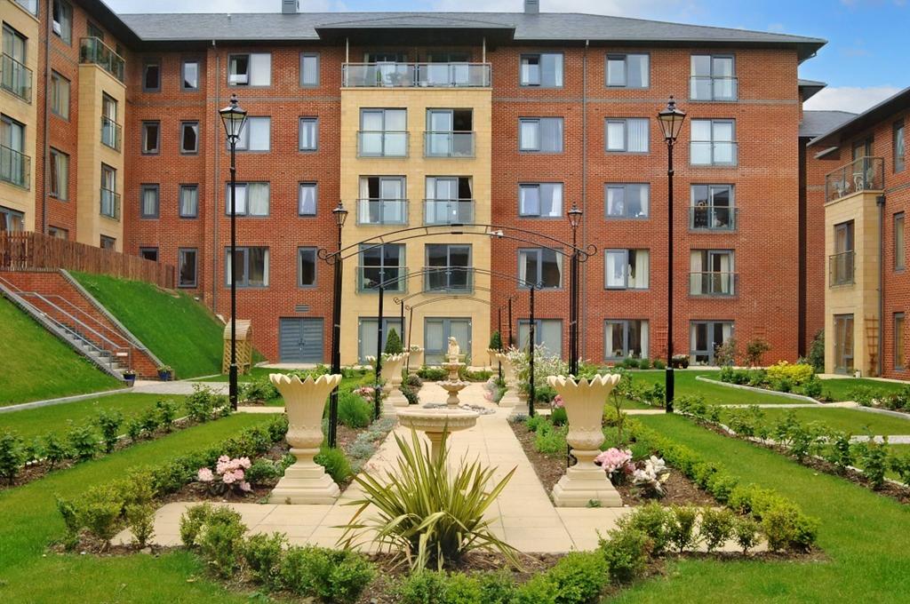 Communal landscaped garden