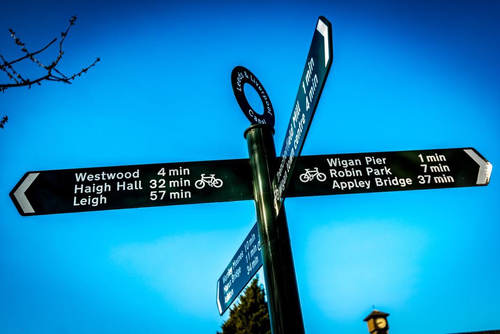 Picture of sign in Wigan