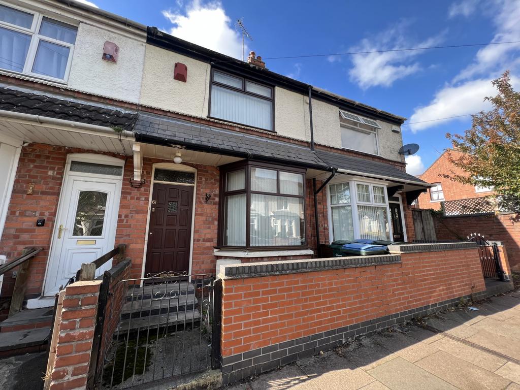 Harefield Road, Stoke, Coventry, CV2 4BX 2 bed terraced house for sale