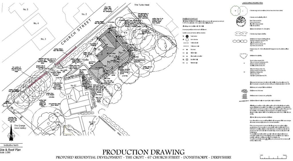 Proposed site plan