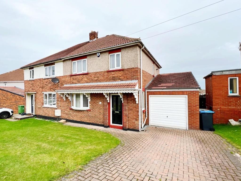 The Oval, West Cornforth, 3 bed semidetached house £112,950