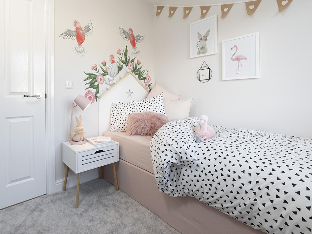 Perfectly sized third bedroom