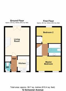 2 bedroom terraced house for sale - Schooner Avenue, Newport REF#00019608