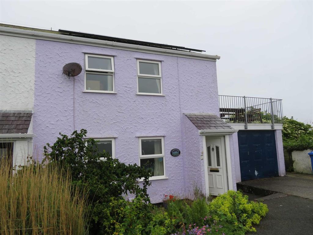 Porth Yr Ynys, Moelfre 3 bed end of terrace house for sale £335,000