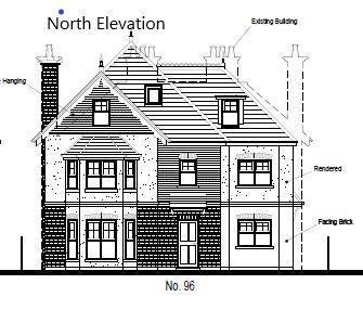 North Elevation street scene  Lowther Road plans.p