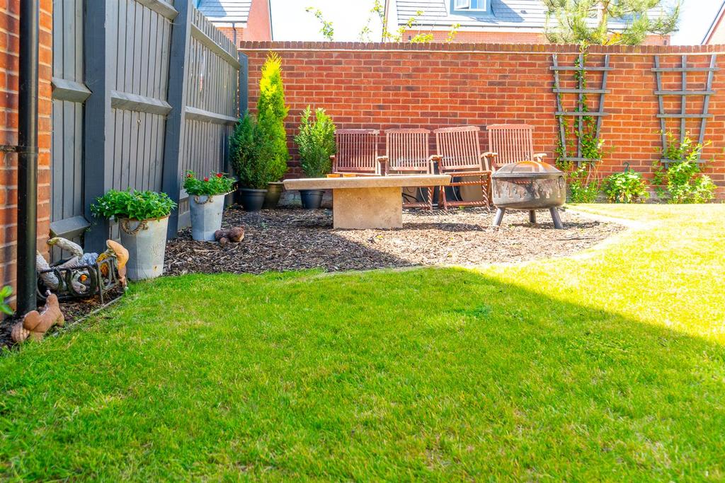 Rear garden
