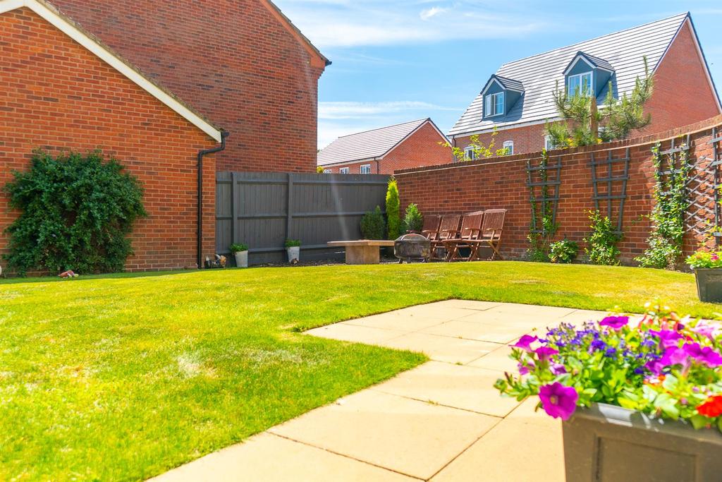 Rear garden