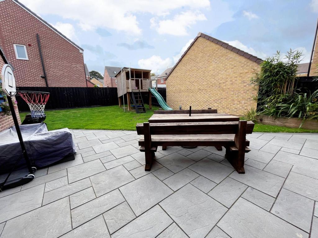 Rear garden