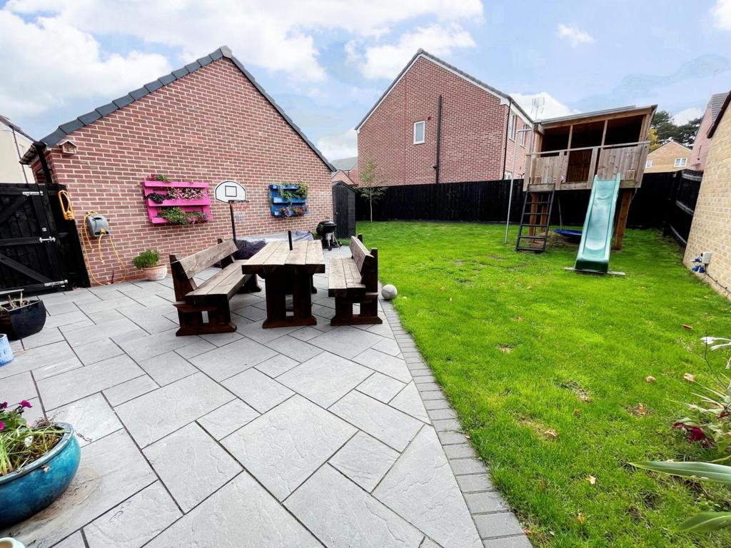 Rear garden
