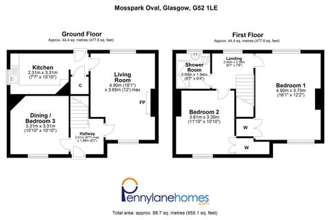 126 Mosspark Oval, Glasgow, G52 1LE