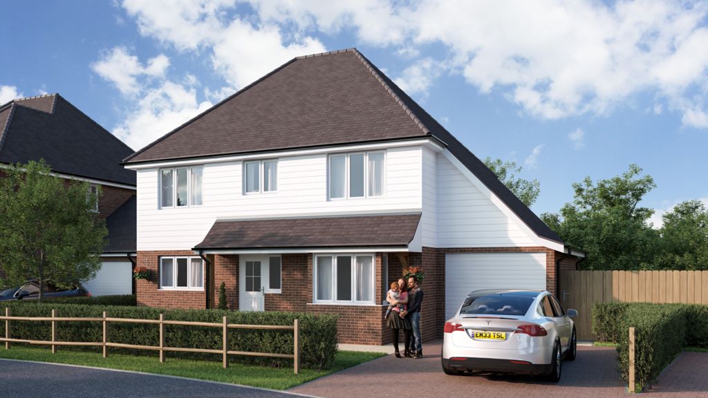Pembroke Meadows, Sutton Valence, ME17 3 bed detached house £550,000