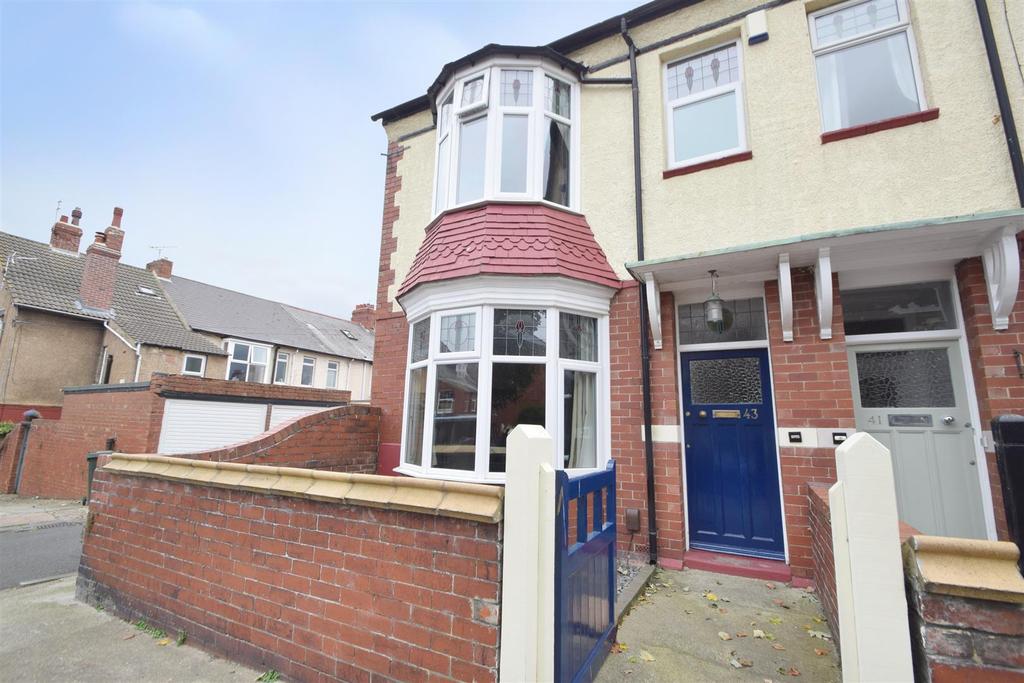 Windsor Gardens, Whitley Bay 3 bed end of terrace house £355,000