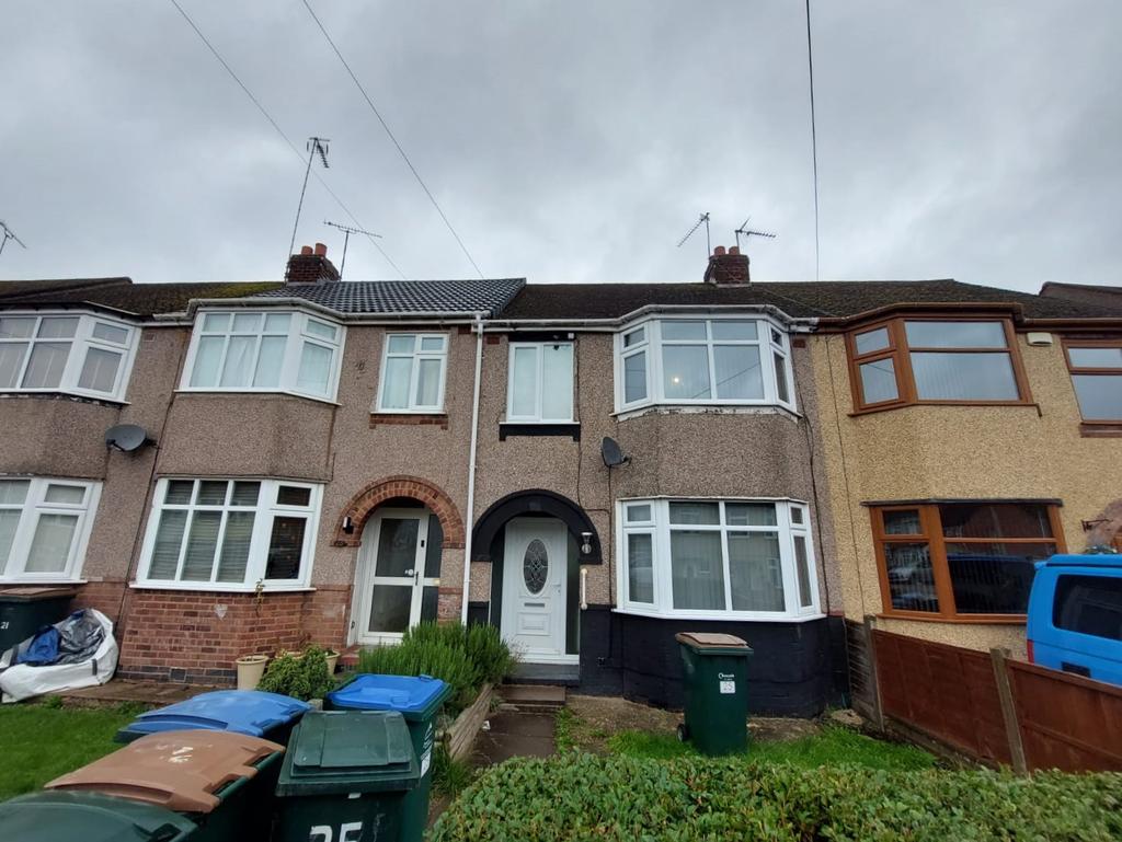 25 Macaulay Road, Wyken, Coventry... 3 bed terraced house £190,000