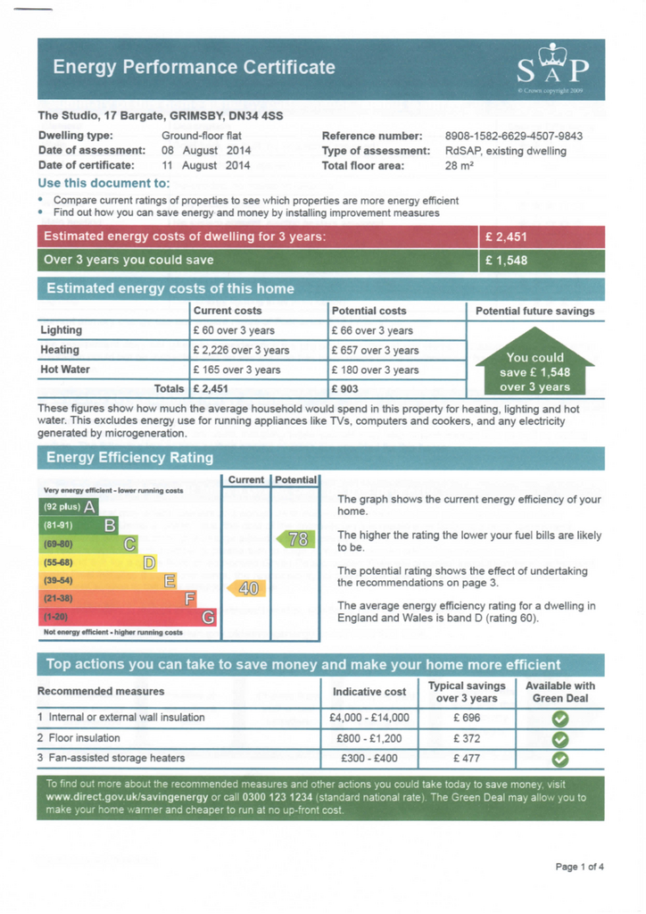 EPC Certificate