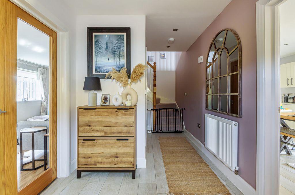 Hallway with Cloakroom w/c