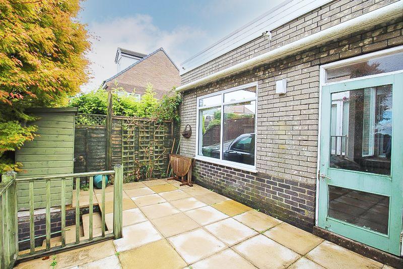 Garden patio area