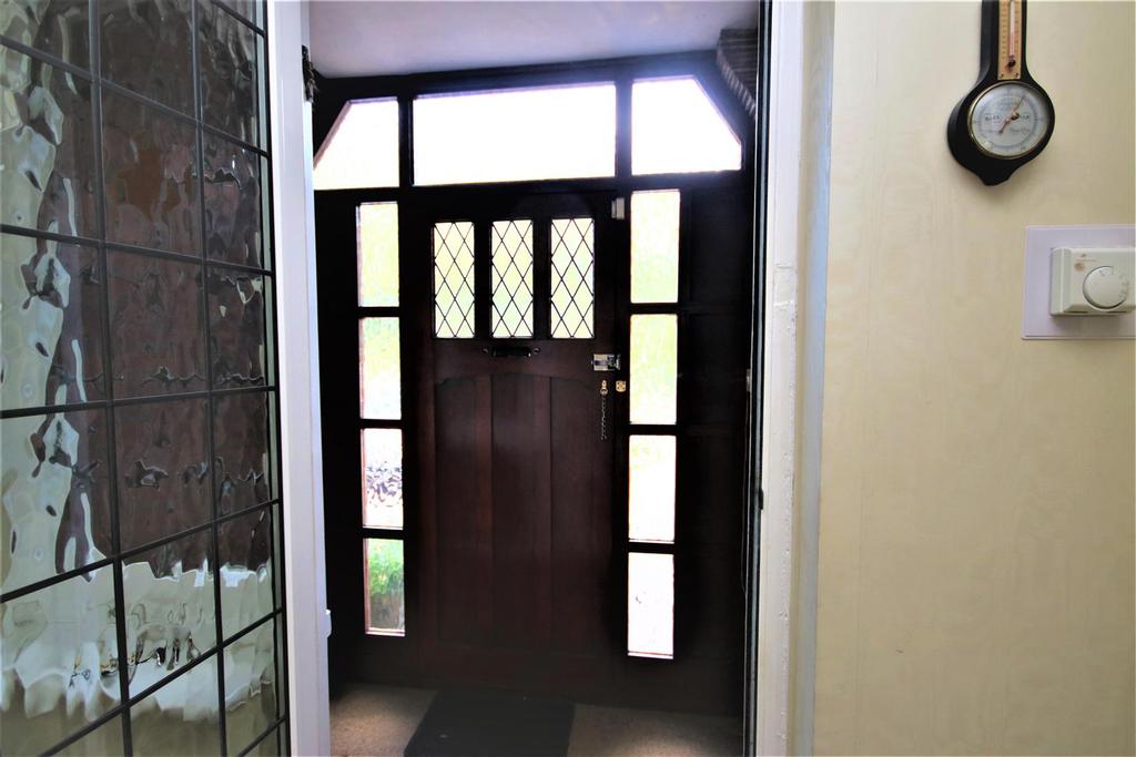 Entrance porch: