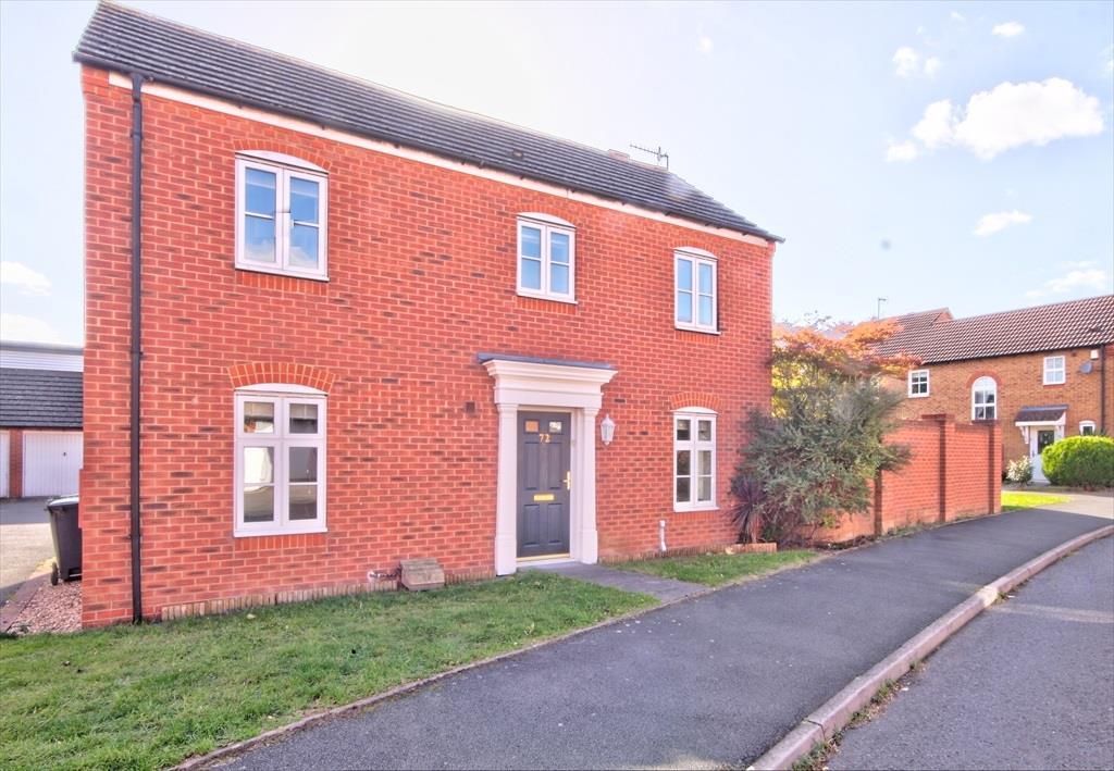 Wood End Evesham 3 bed detached house for sale £320,000